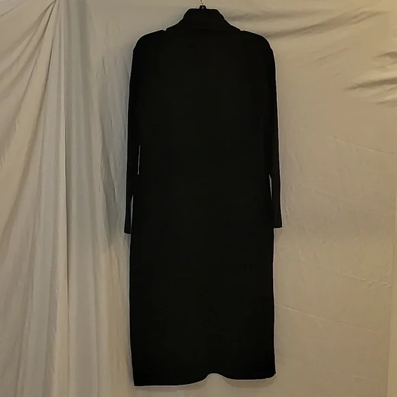 Max Sport Black Knit Long Cardigan Sweater - Picture 9 of 9